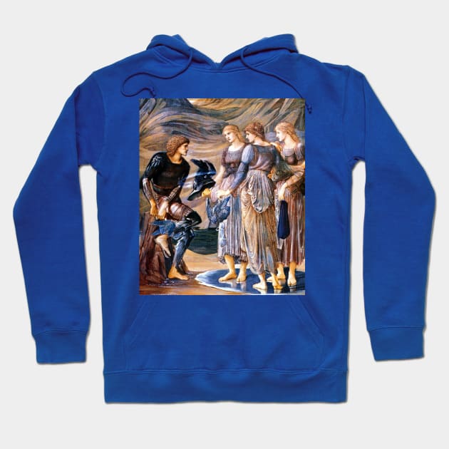 Perseus and the Sea Nymphs - Edward Coley Burne-Jones Hoodie by forgottenbeauty